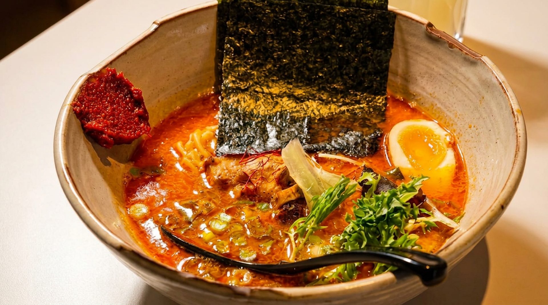 Our vegan ramen