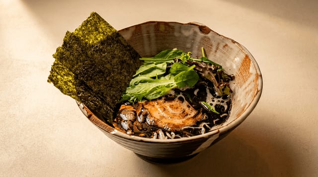 Tonkotsu Black Ramen.